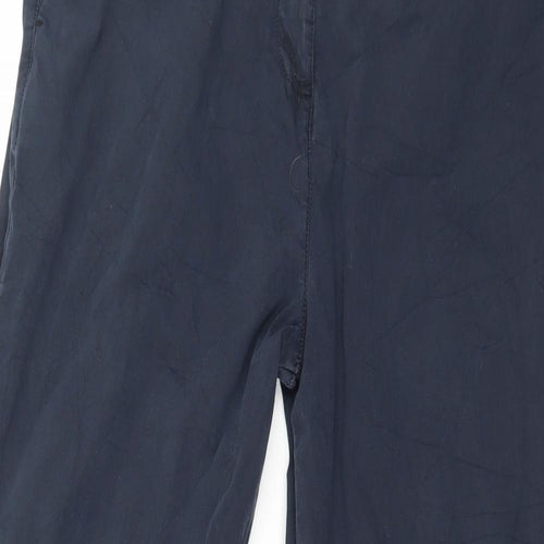 Marks and Spencer Womens Blue   Trousers  Size 12 L28 in