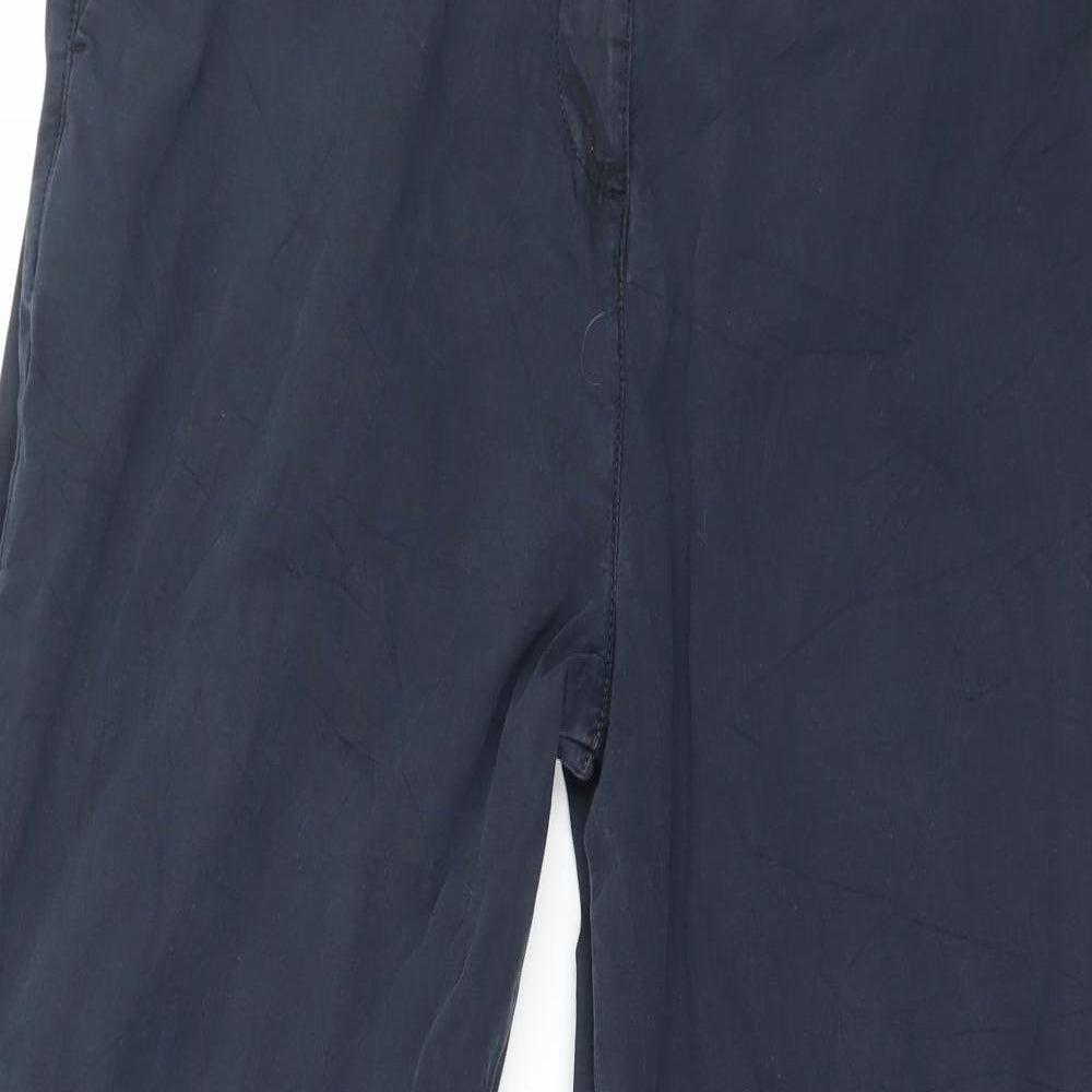 Marks and Spencer Womens Blue   Trousers  Size 12 L28 in