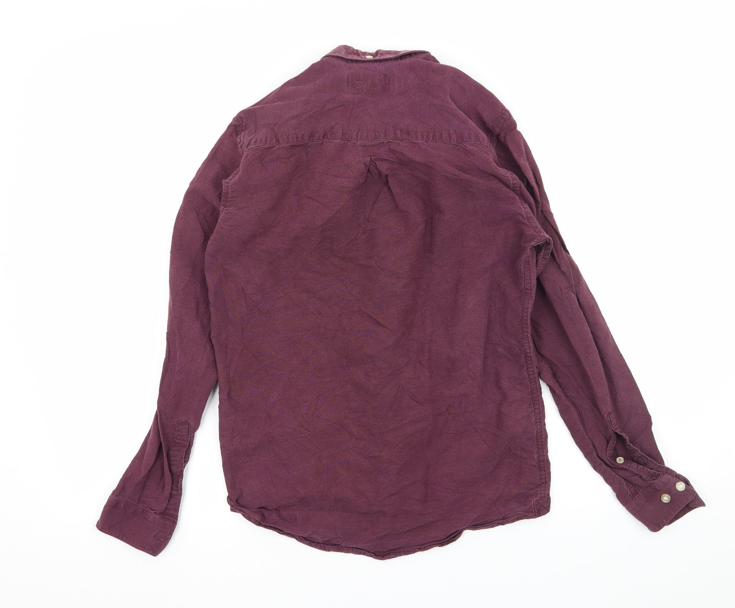 River Island Mens Purple    Button-Up Size XS