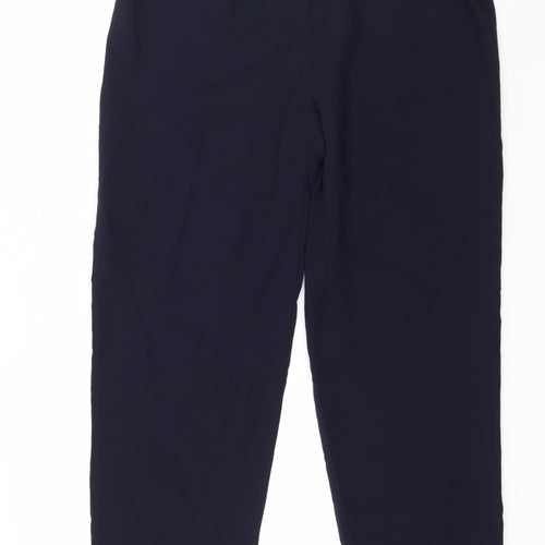 Talbots Womens Blue   Trousers  Size 8 L27 in