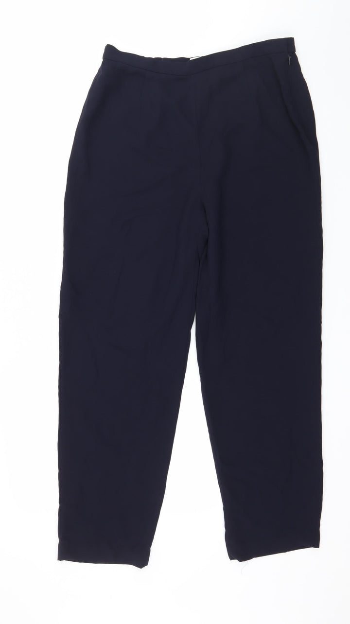Talbots Womens Blue   Trousers  Size 8 L27 in