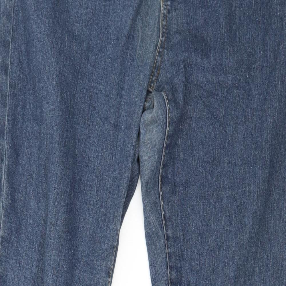 Cherokee Womens Blue  Denim Skinny Jeans Size 14 L29 in
