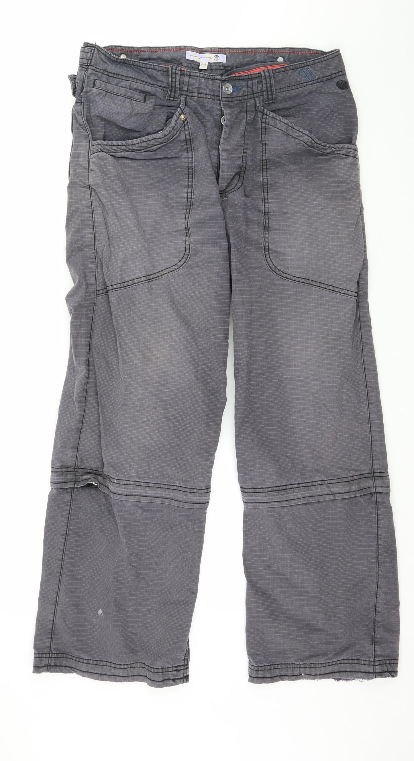 Fat Face Womens Grey   Trousers  Size 32 in L29 in