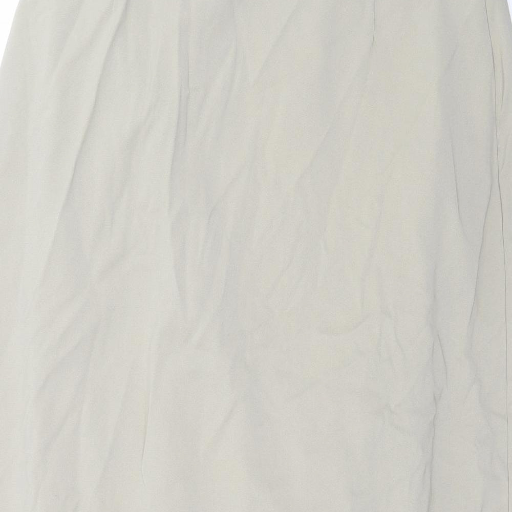 Klass Womens Beige   Straight & Pencil Skirt Size 12