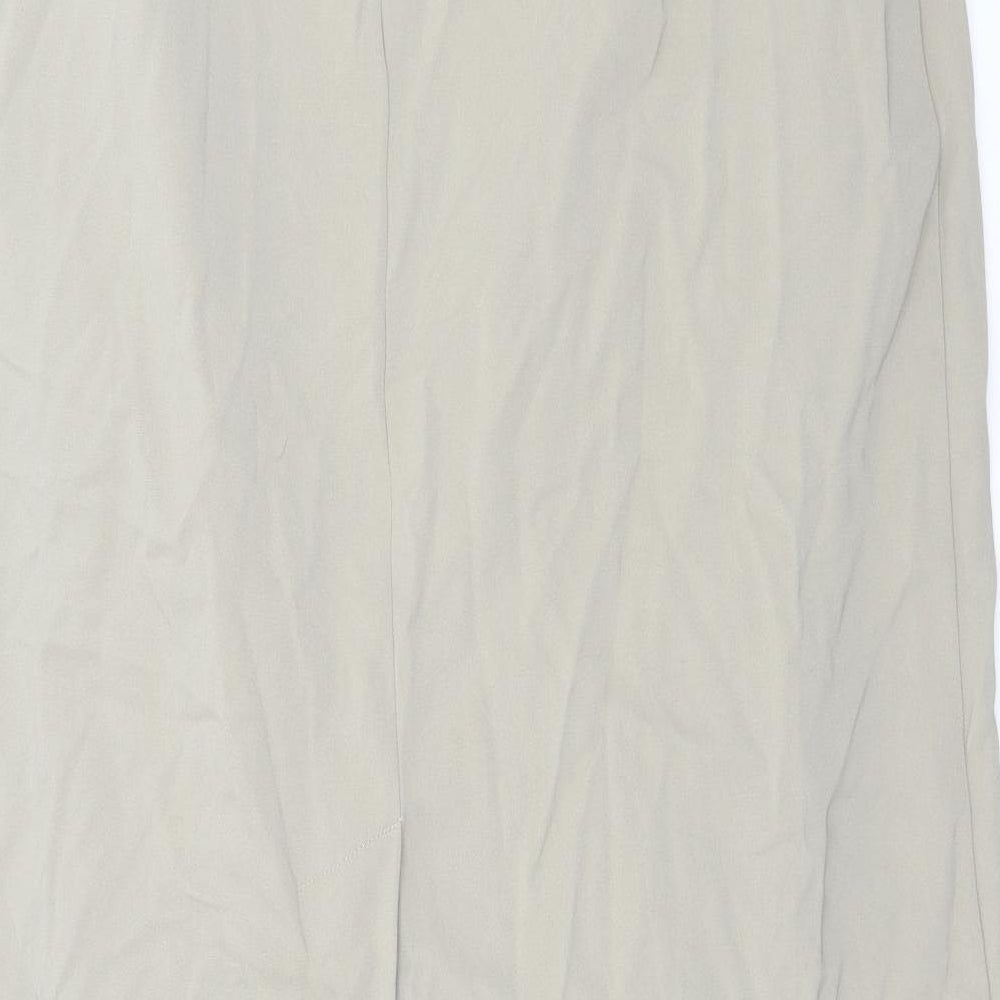 Klass Womens Beige   Straight & Pencil Skirt Size 12
