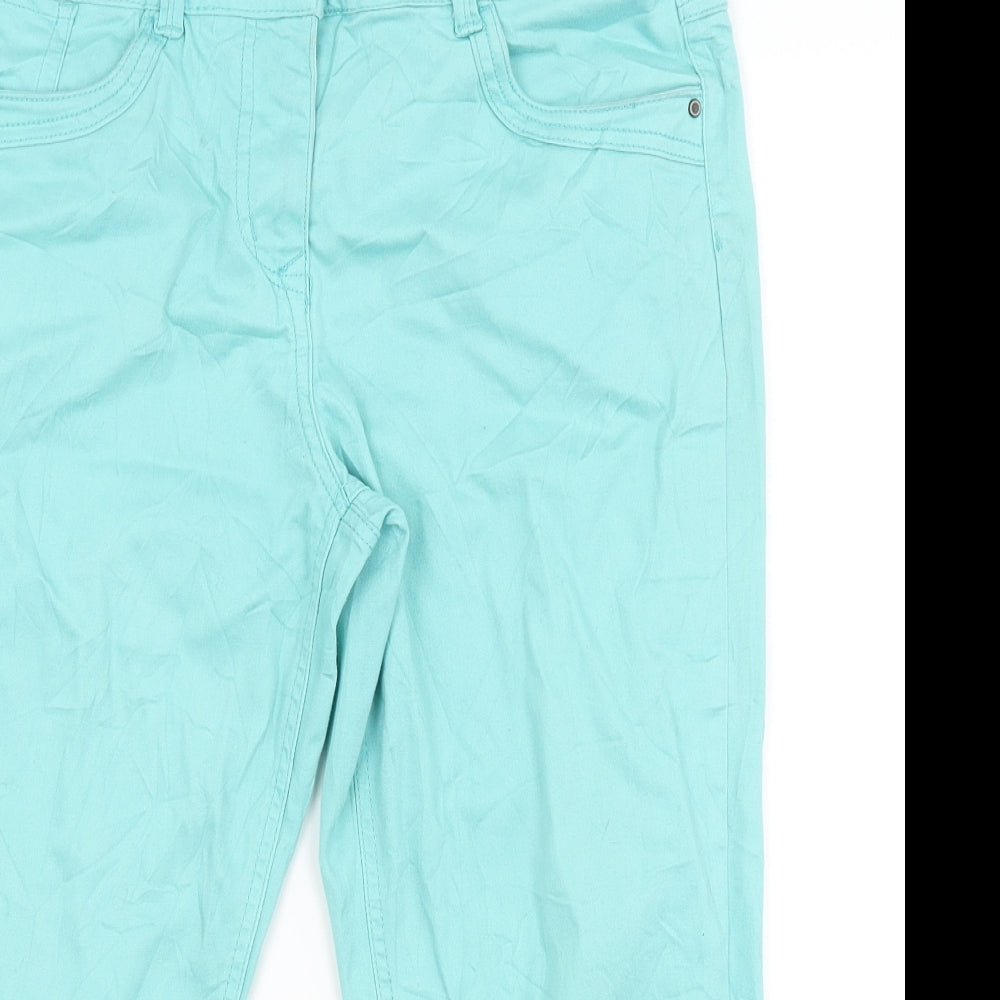 George Womens Blue   Cropped Jeans Size 14 L20 in