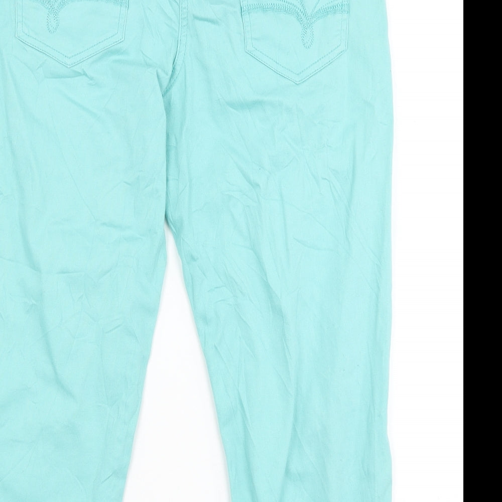 George Womens Blue   Cropped Jeans Size 14 L20 in