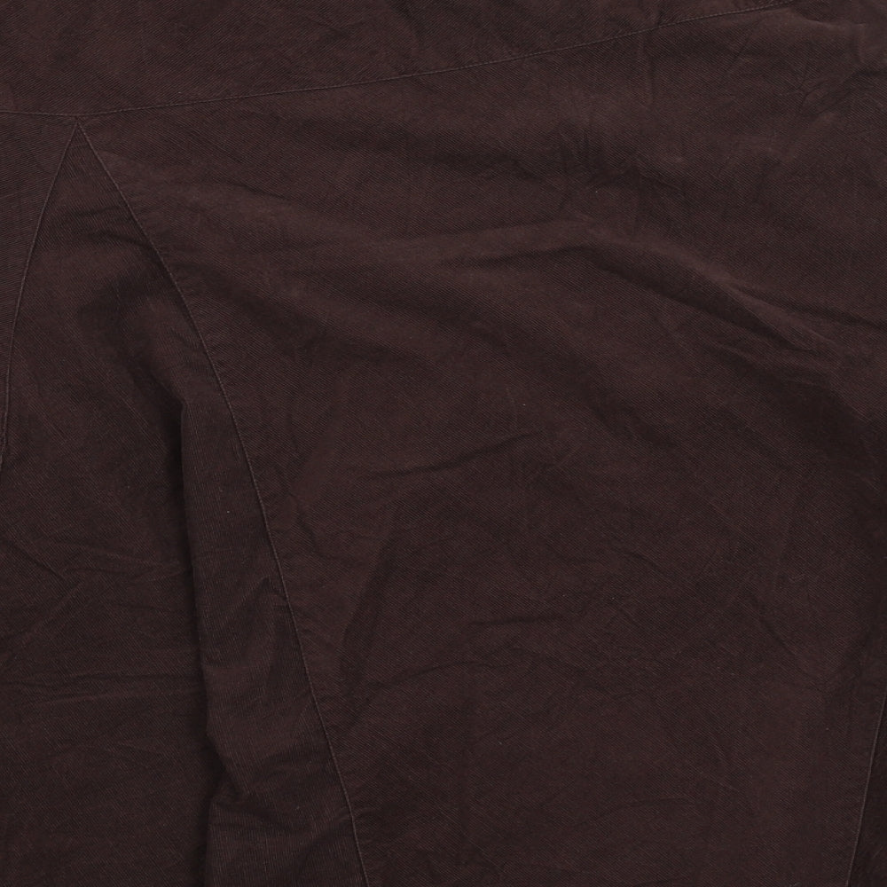 Monsoon Womens Brown   Flare Skirt Size 14