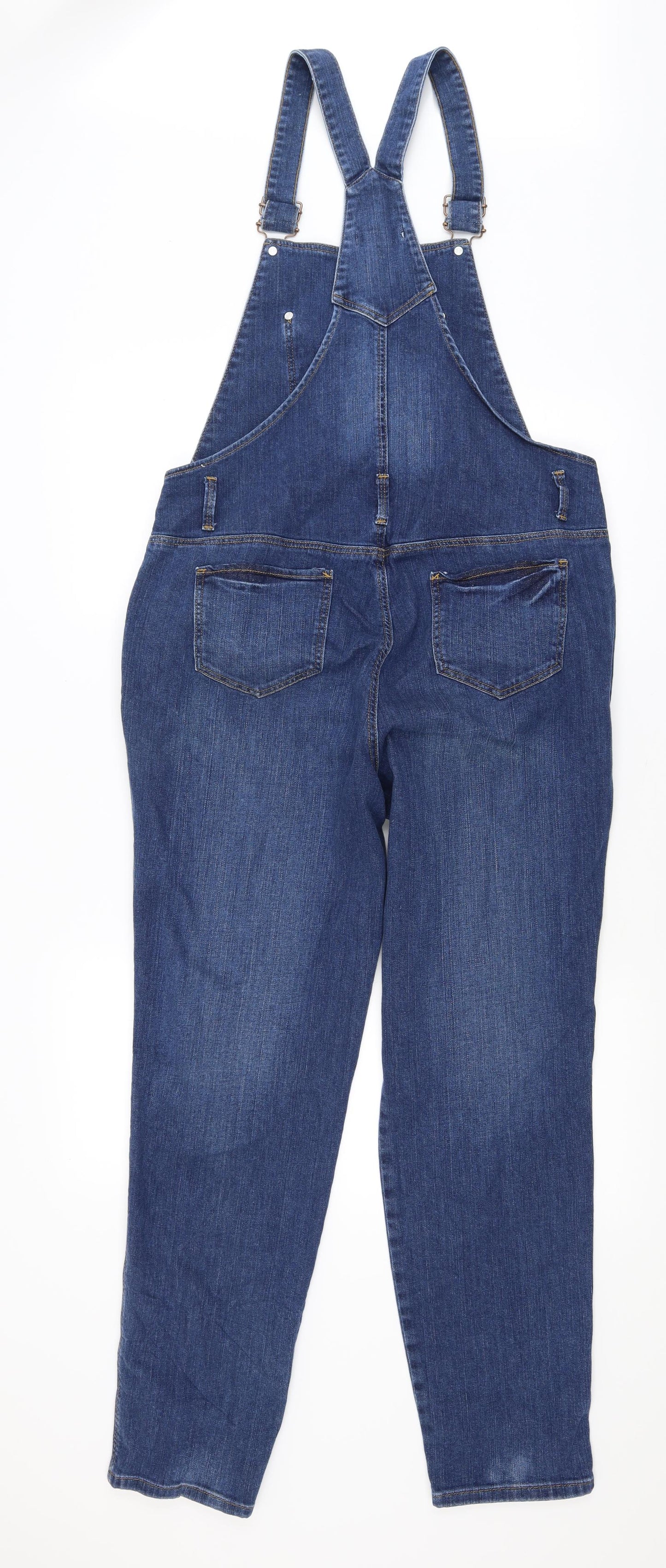 Marks and Spencer Womens Blue   Dungaree One-Piece Size 14 L28 in