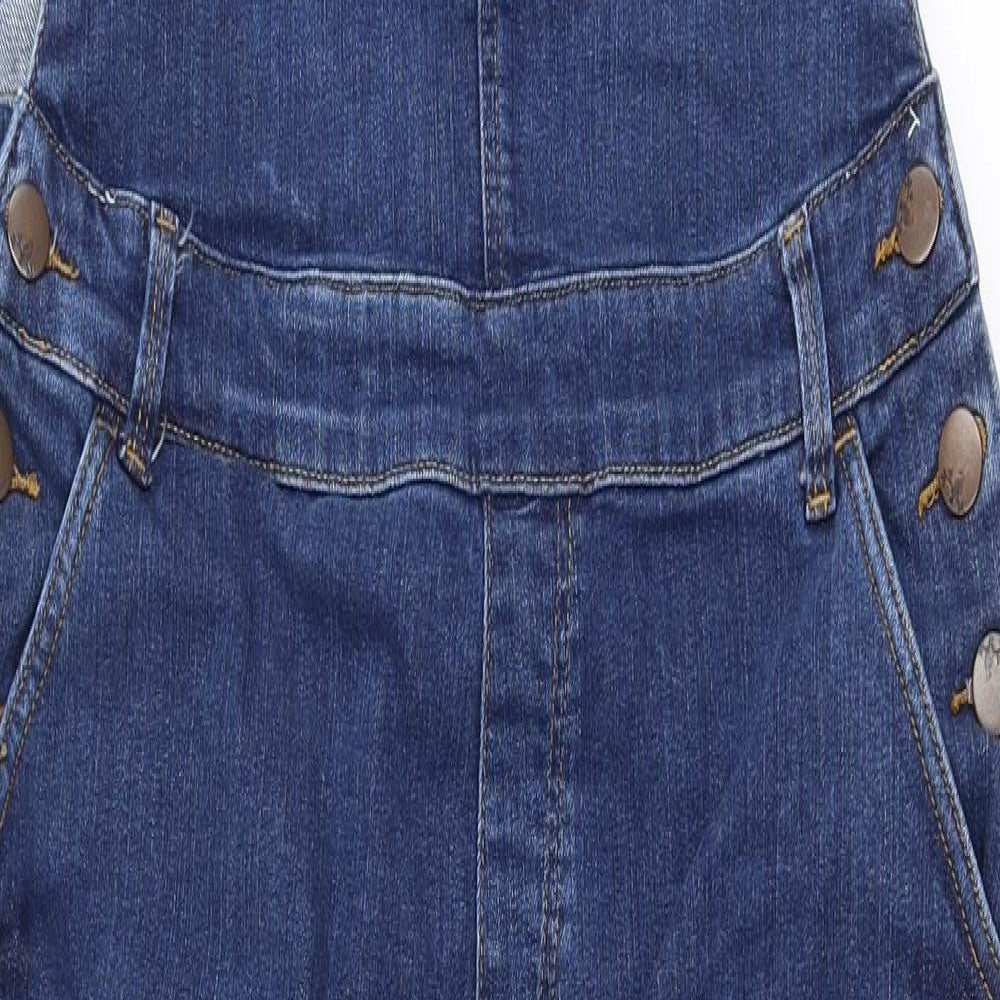 Marks and Spencer Womens Blue   Dungaree One-Piece Size 14 L28 in