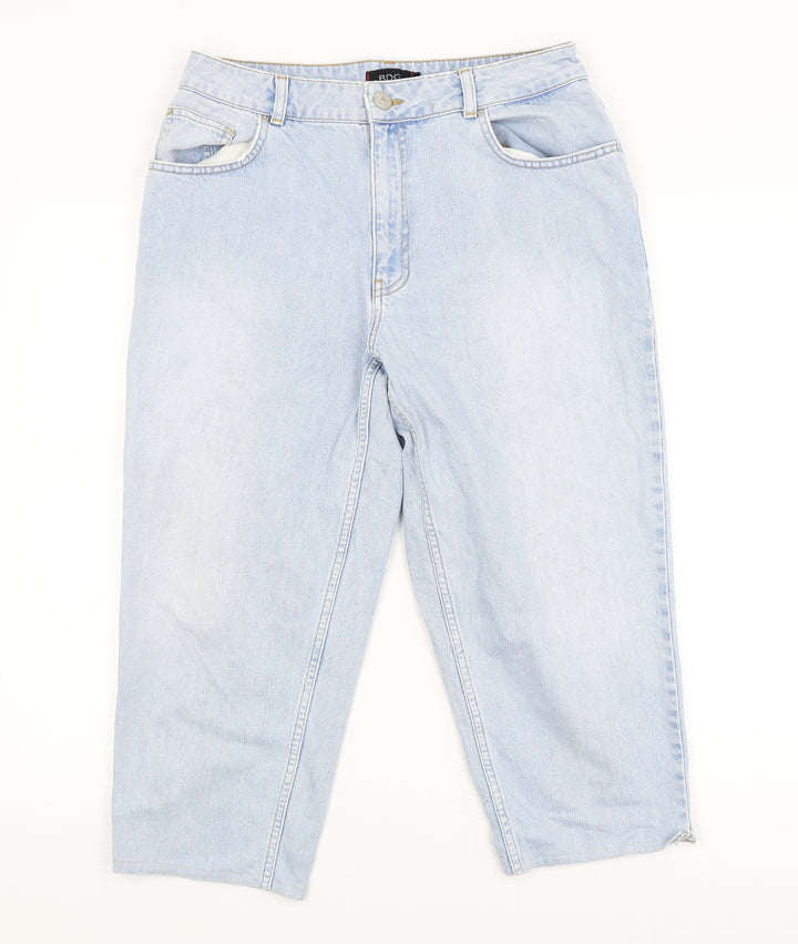 BDG Womens Blue Cropped Jeans Size 10 L20 in