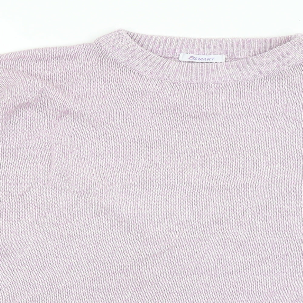 Damart Womens Pink   Pullover Jumper Size 12