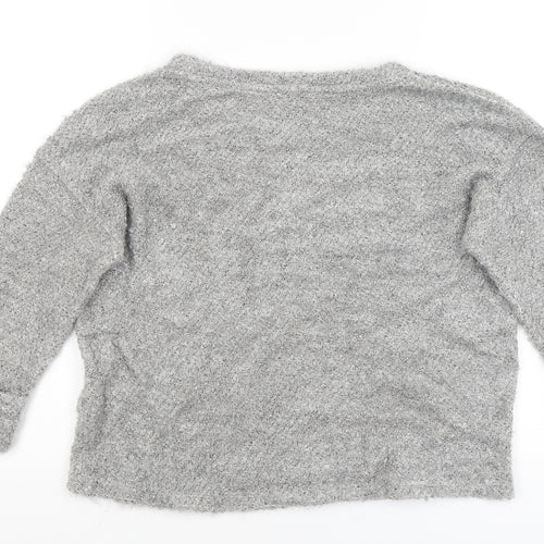 M&S Womens Grey   Pullover Jumper Size 14