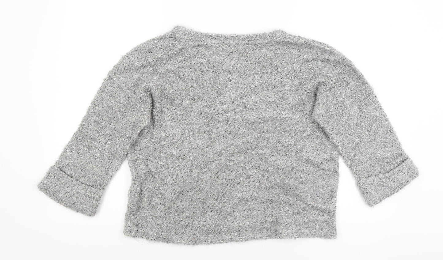 M&S Womens Grey   Pullover Jumper Size 14
