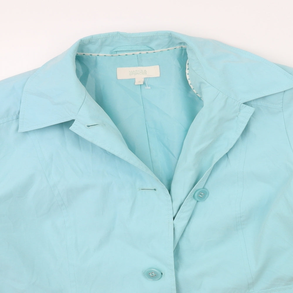 Marks and Spencer Womens Blue   Jacket  Size 18