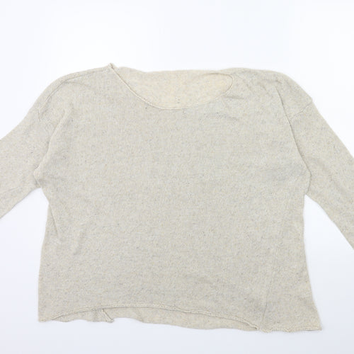 Preworn Womens Beige   Pullover Jumper Size S