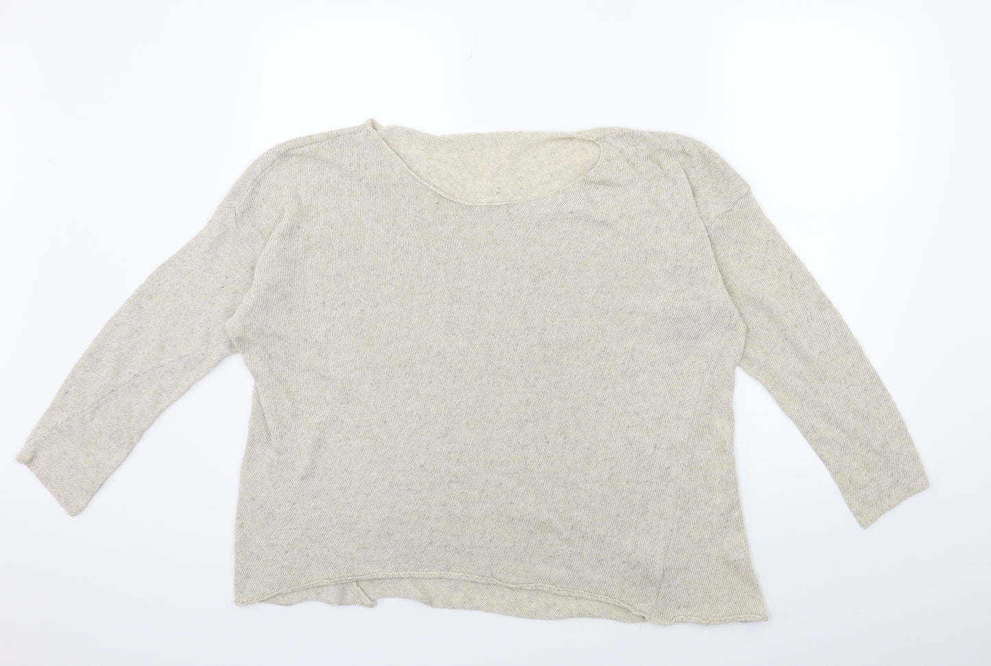 Preworn Womens Beige   Pullover Jumper Size S
