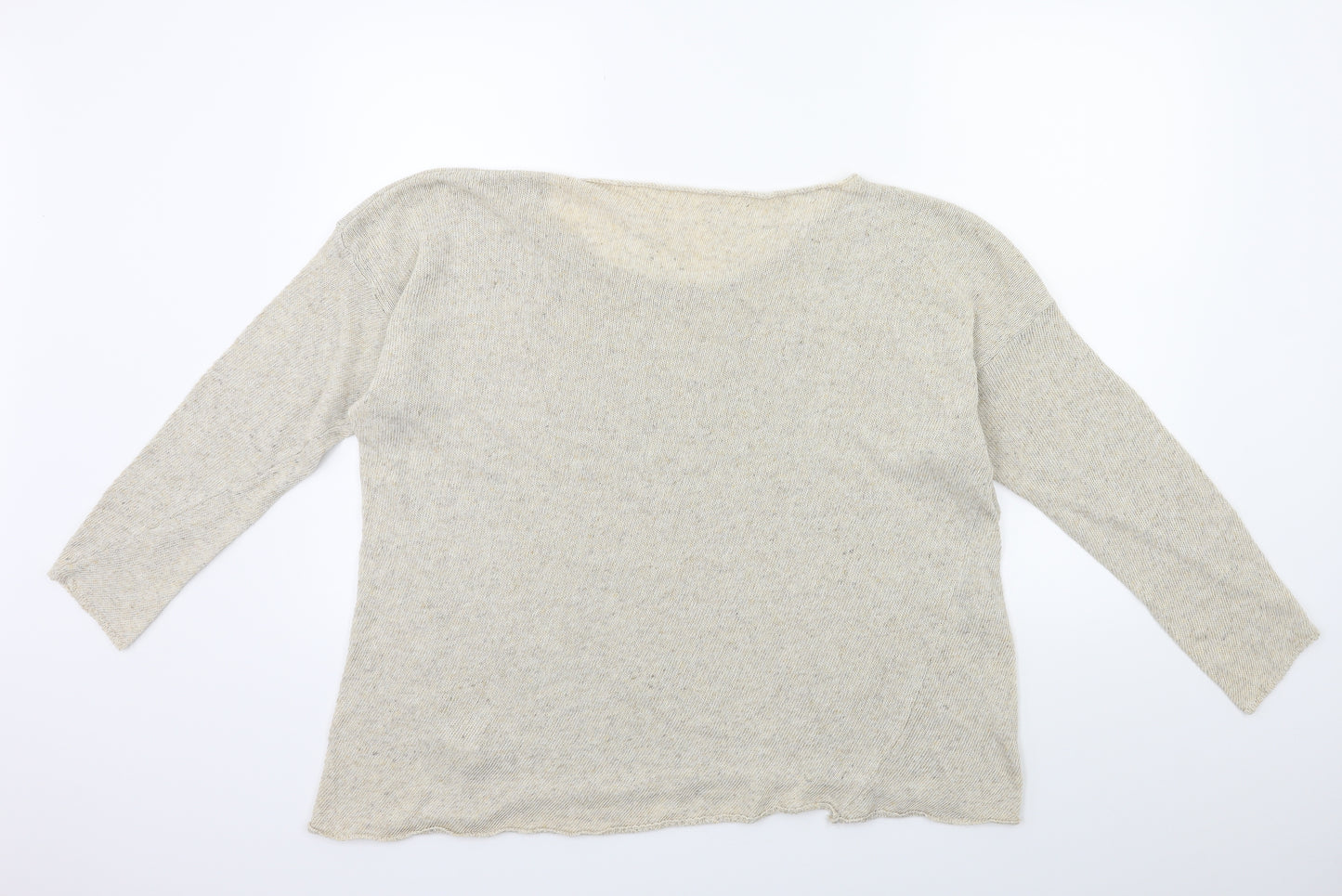 Preworn Womens Beige   Pullover Jumper Size S