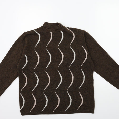 Preworn Womens Brown   Pullover Jumper Size 14