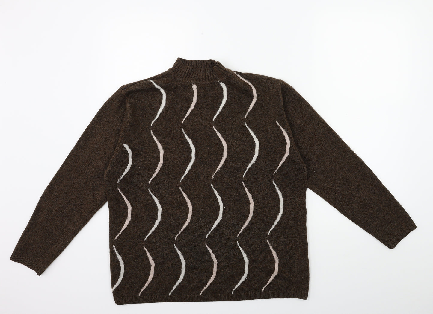 Preworn Womens Brown   Pullover Jumper Size 14
