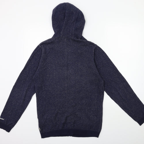 howies Womens Blue   Cardigan Jumper Size 12