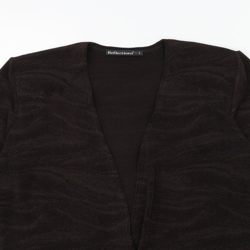 Reflections Womens Brown   Cardigan Jumper Size S