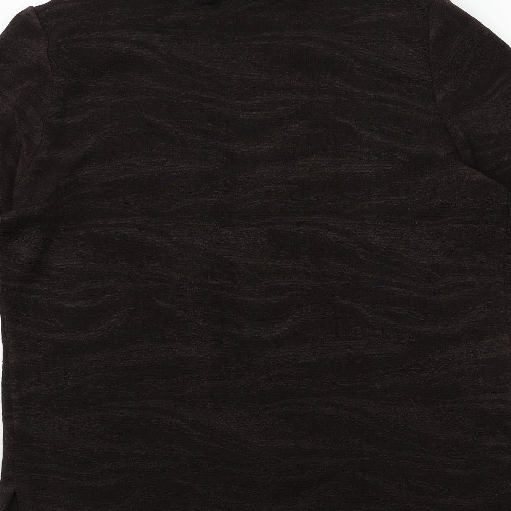 Reflections Womens Brown   Cardigan Jumper Size S