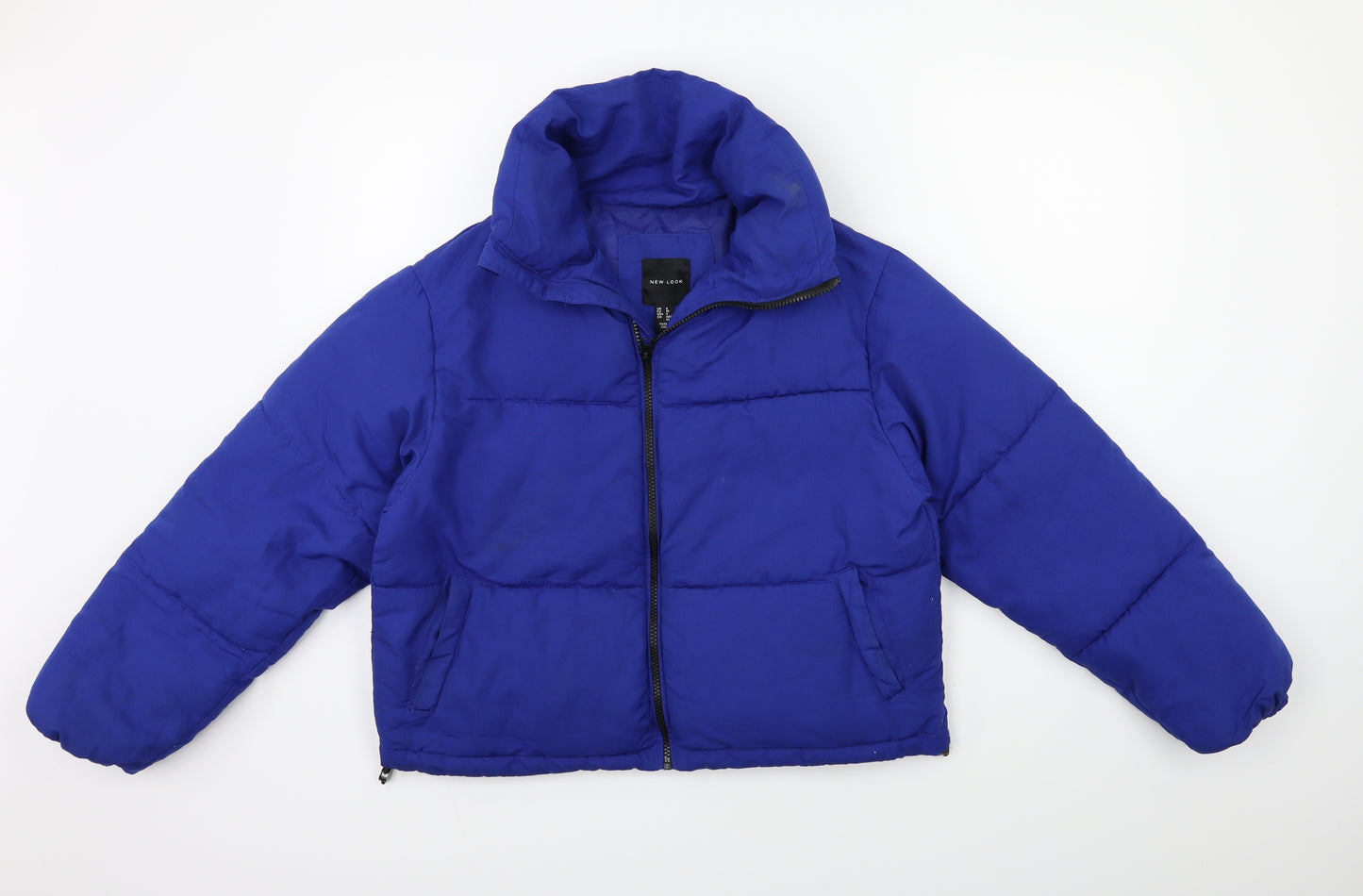 New Look Womens Blue   Puffer Jacket Coat Size 8