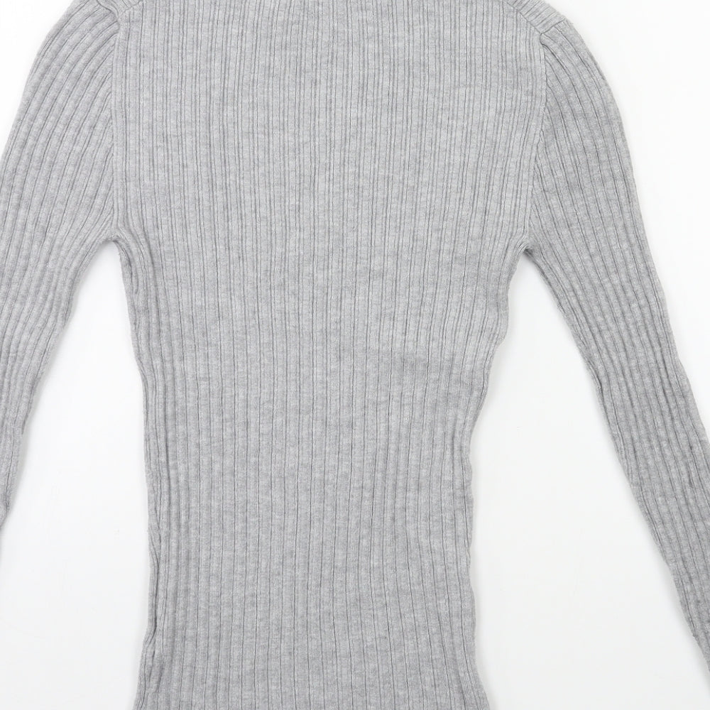 Atmosphere Womens Grey  Knit Pullover Jumper Size 12