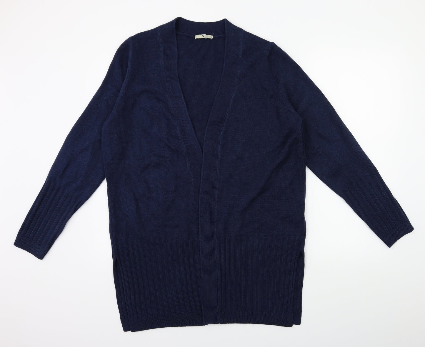 TU Womens Blue  Knit Cardigan Jumper Size 18
