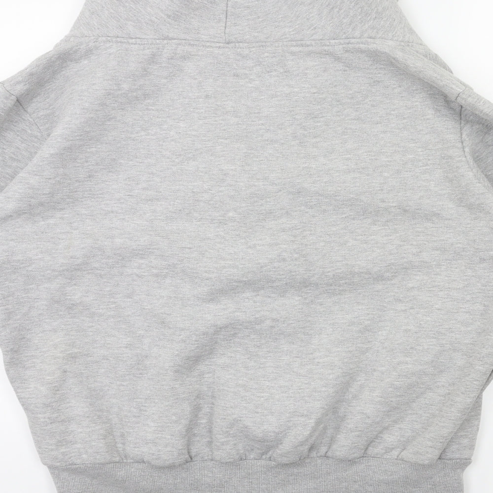 Preworn Womens Grey   Pullover Hoodie Size L
