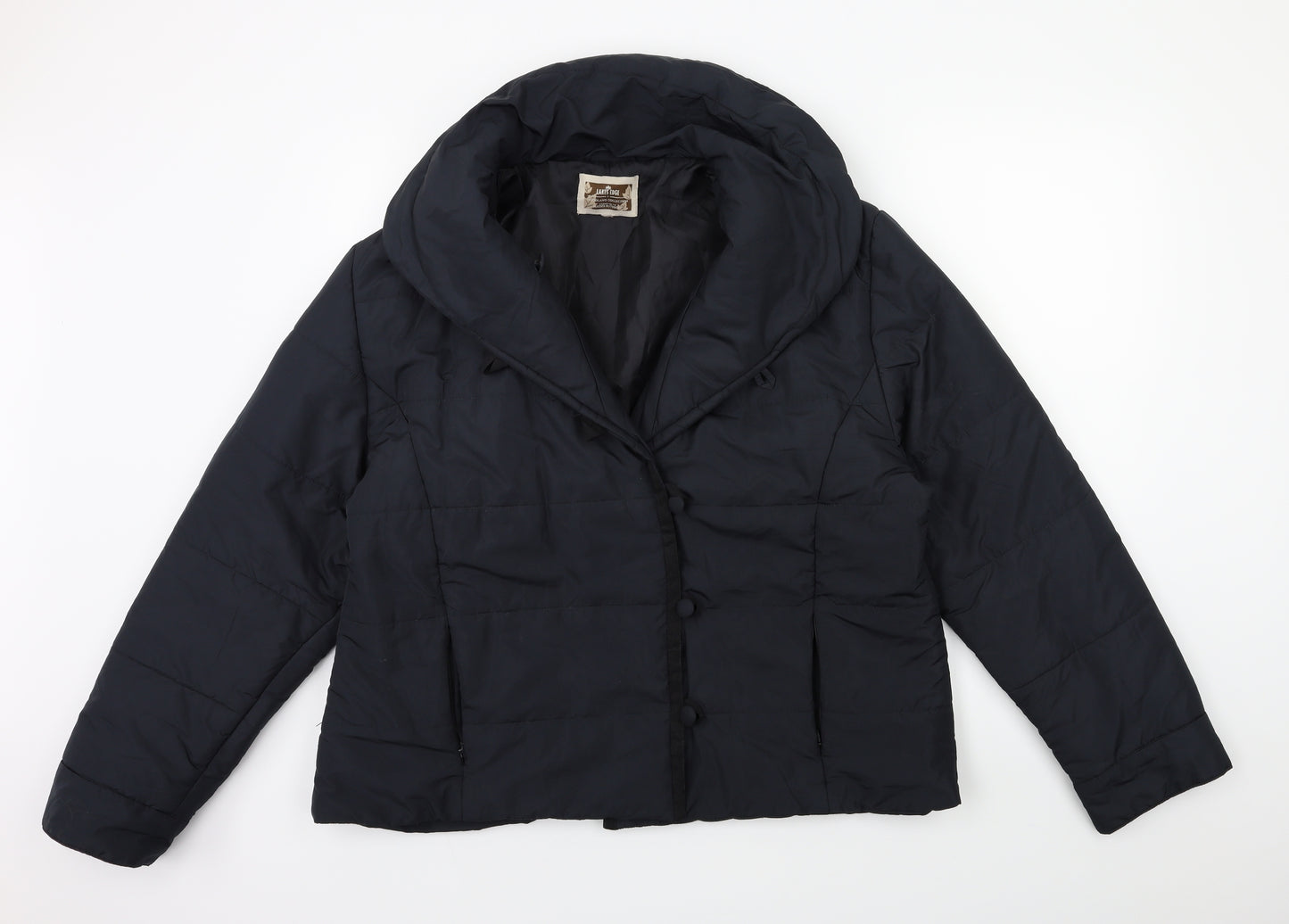 Lakes Edge Womens Blue   Overcoat Coat Size XL