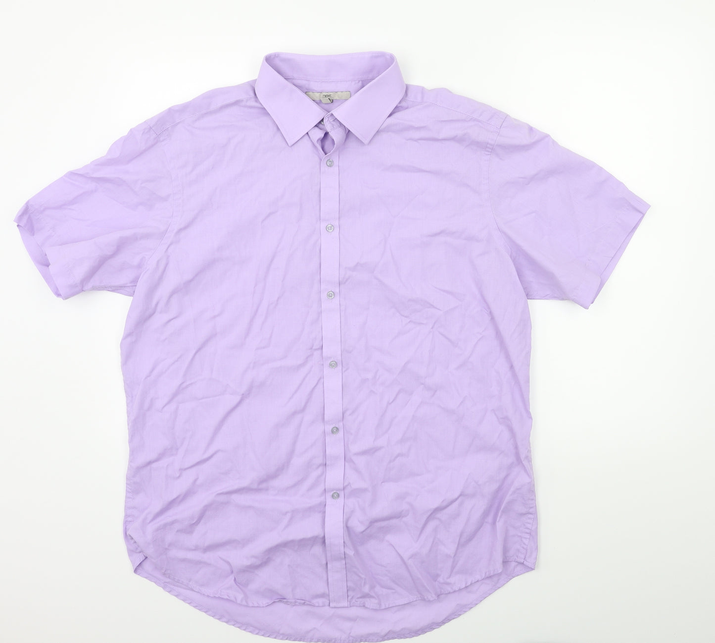 NEXT Mens Purple    Dress Shirt Size 16.5