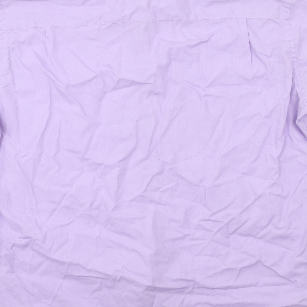 NEXT Mens Purple    Dress Shirt Size 16.5