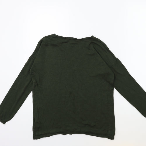Atmosphere Womens Green  Knit Pullover Jumper Size 10