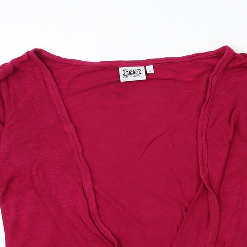 Animal Womens Pink   Cardigan Jumper Size 10