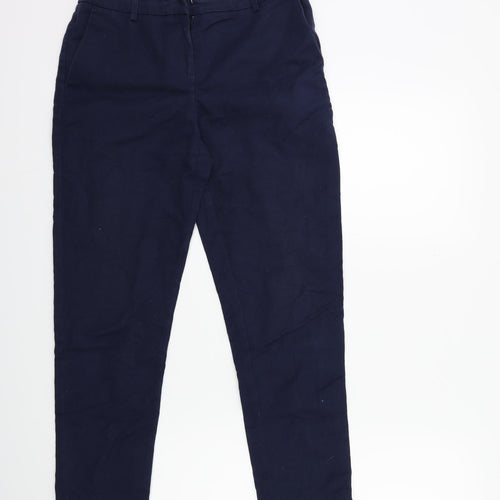 Warehouse Womens Blue   Trousers  Size 6 L26 in