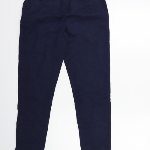 Warehouse Womens Blue   Trousers  Size 6 L26 in