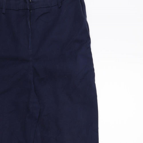 Warehouse Womens Blue   Trousers  Size 6 L26 in