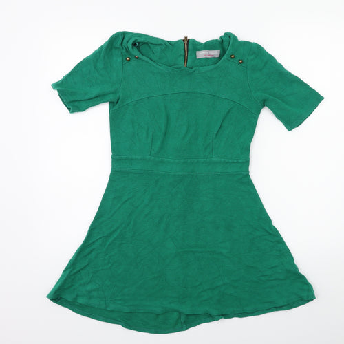 Dorothy Perkins Womens Green   A-Line  Size 8