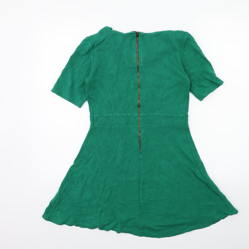 Dorothy Perkins Womens Green   A-Line  Size 8