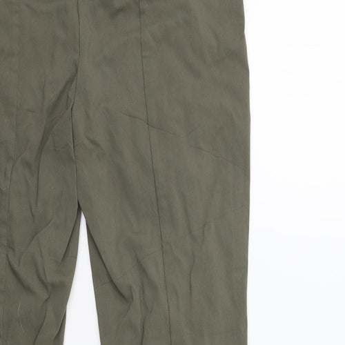 Dalia Womens Green   Trousers  Size 14 L26 in