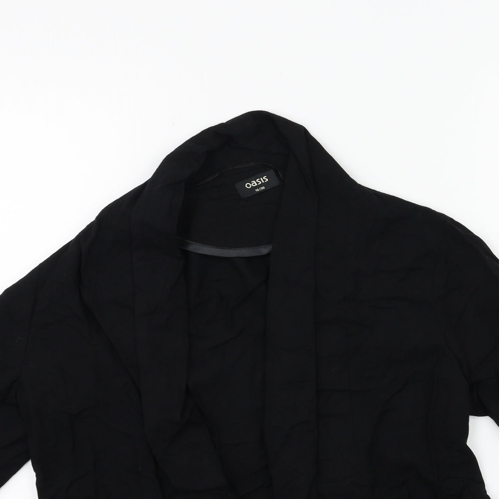 Oasis Womens Black   Jacket Blazer Size 10