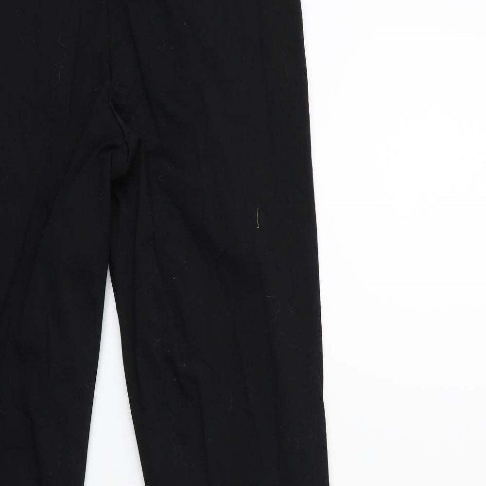 H&M Womens Black   Trousers  Size 8 L27 in