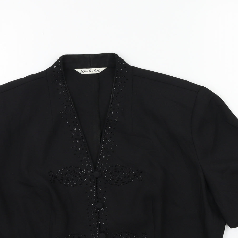 Berkertex Womens Black   Jacket  Size 14