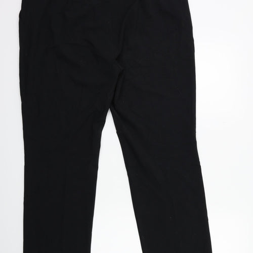 Marks and Spencer Womens Black   Trousers  Size 18 L30 in