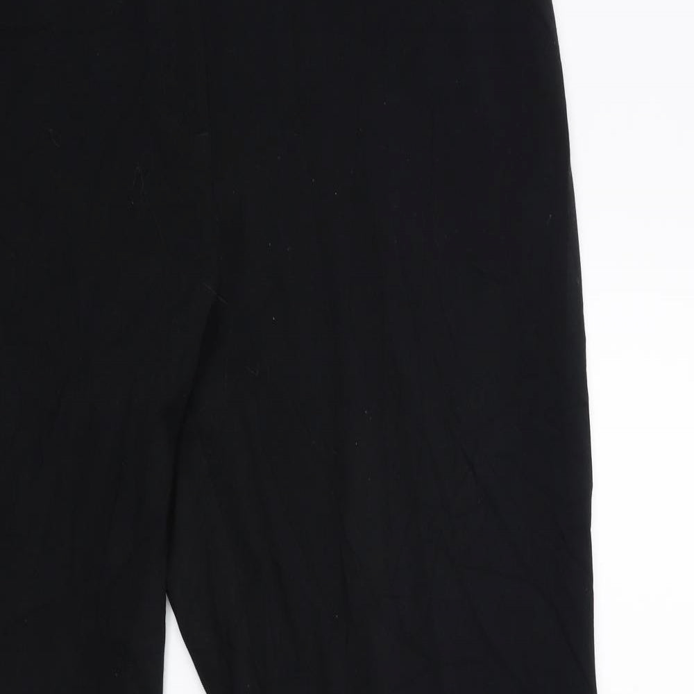 Marks and Spencer Womens Black   Trousers  Size 18 L30 in