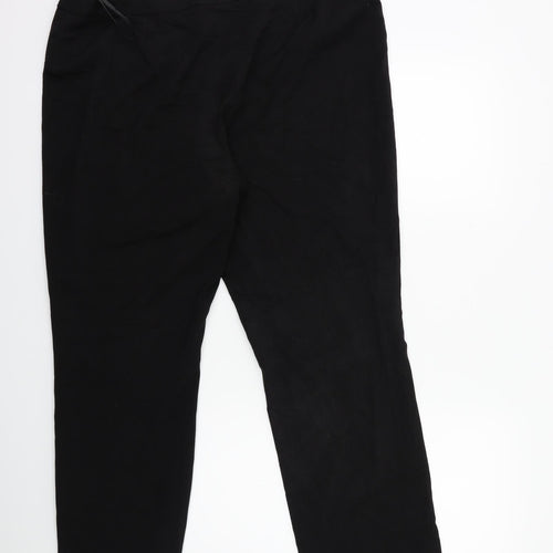 EWM Womens Black   Trousers  Size 20 L28 in