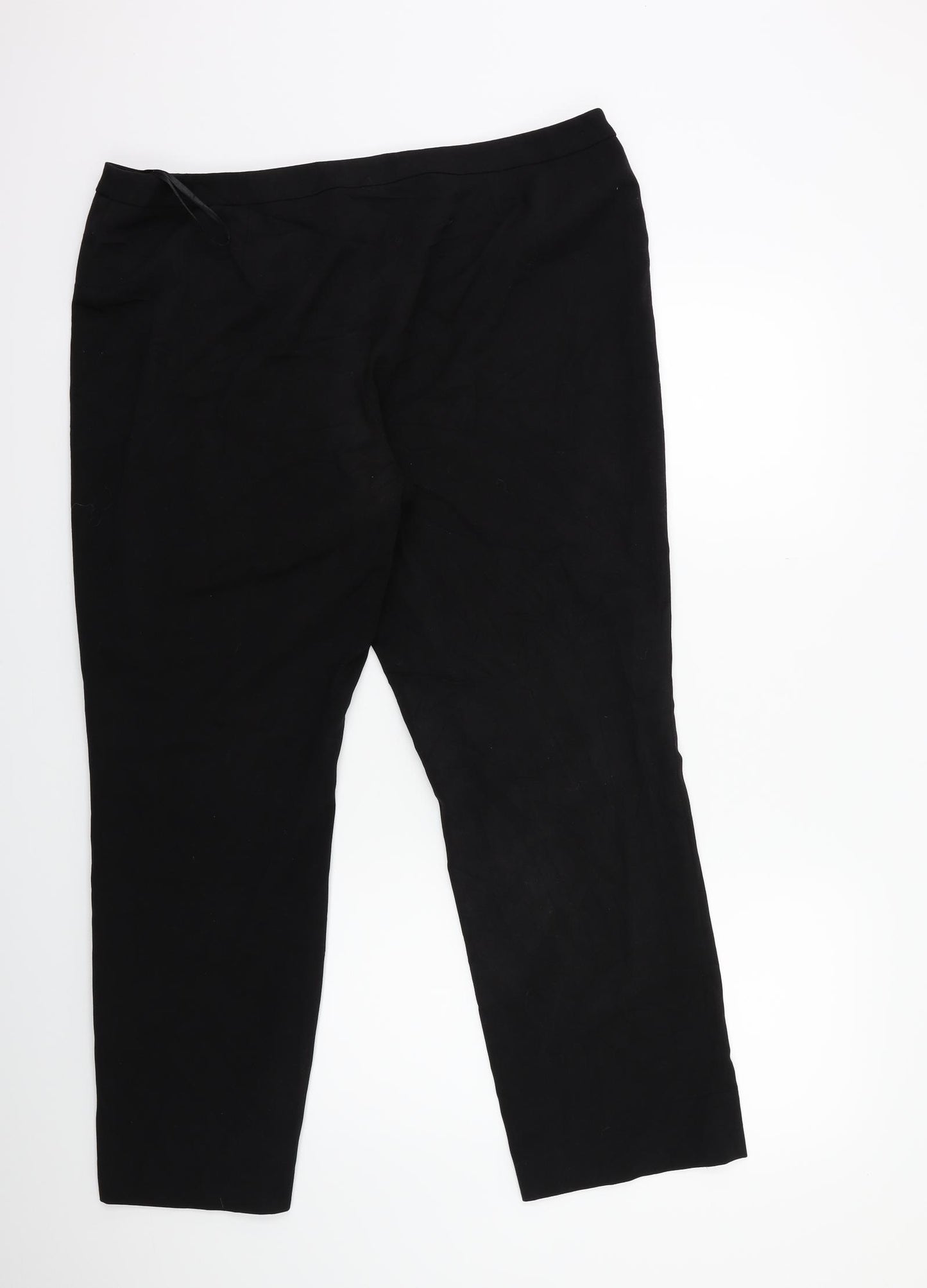 EWM Womens Black   Trousers  Size 20 L28 in
