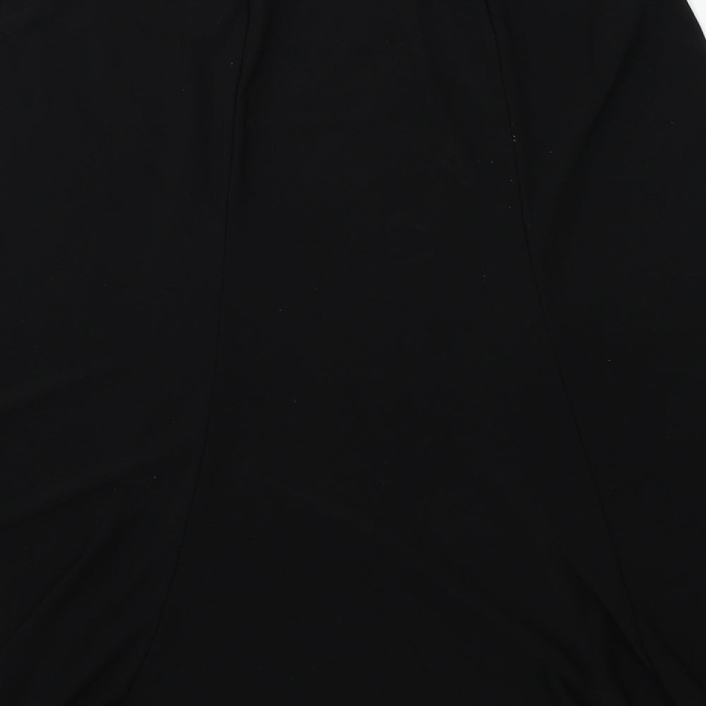 Bonmarché Womens Black   Flare Skirt Size 10